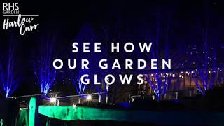 Glow 2017  RHS Garden Harlow Carr  Royal Horticultural Society [upl. by Atinnor]