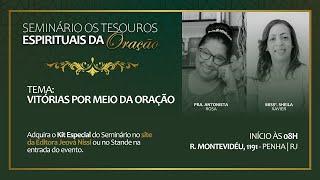 CULTO DE CONSAGRAÇÃO  PRA ANTONIETA ROSA amp MISS SHEILA XAVIER  23072024 [upl. by Annayad670]