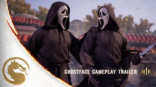 Mortal Kombat 1 Khaos Reigns  Official Ghostface Gameplay Trailer [upl. by Yetty354]