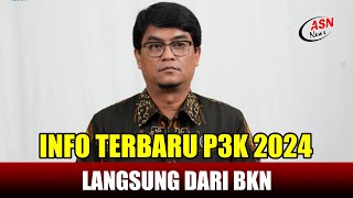 PENTING DATA TERBARU P3K 2024 DARI BKN [upl. by Darcey]