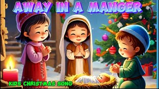 Away in a Manger  kids Christian Rhyme kidssong bible christmassong ​⁠Sparkykidsbiblestudy [upl. by Aikcir240]