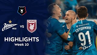 Highlights Zenit vs Rubin 50  RPL 201920 [upl. by Spragens]