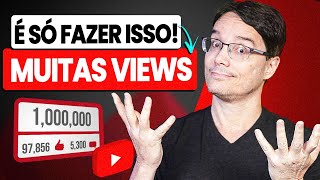 COMO FORÇAR O YOUTUBE A TE DAR VISUALIZAÇÕES E CRESCER SEU CANAL [upl. by Aram]