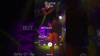 Patoranking ft Tiwa Savage  Girlie O Remix Lyrics lyricstrybe afrobeats [upl. by Angelica582]