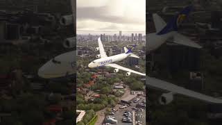 HEAVY RYANAIR Boeing 747 Landing at Miami Airport shorts [upl. by Yatnohs435]