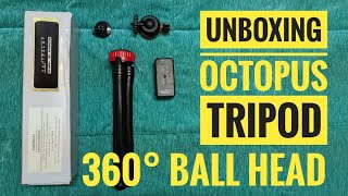 Unboxing Octopus Tripod With 360° Rotatable Ball Head From Yantralay School Of Gadgets  Vlogytech [upl. by Ailhat]