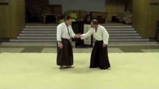 Soto Kaiten Nage Katate Dori  Aikido Beginners Level [upl. by Annoerb]