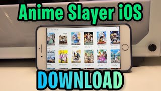 Anime Slayer iOS iPhone  Get Anime Slayer on iOS [upl. by Adnov]