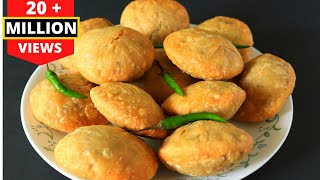 Moong Daal Kachori  Khasta Karari Moong Daal Ki Kachoriyan [upl. by Anayhd205]