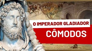 A HISTÓRIA REAL DE CÔMODOS o imperador romano que se tornou GLADIADOR [upl. by Ylas]