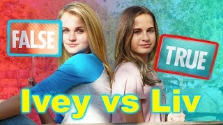 The MattyB Quiz Ivey vs Liv [upl. by Bonn]