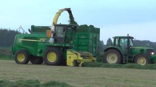 Silage 2016 Murphys of Carraig na bhFear Agri Contractors [upl. by Ynnavoj]