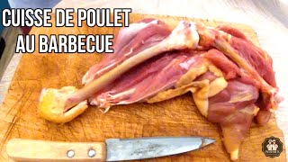 Cuisse de poulet désossée  La meilleure façon de cuire des cuisses de poulet au barbecue [upl. by Rider]