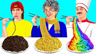 Me vs Grandma Cooking Challenge Epic Food Battle by PaRaRa Challenge [upl. by Navannod834]