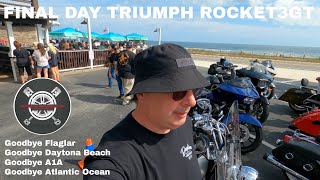 ROCKET3GT Final Day In and Around Daytona Beach motorcycle Trend automobile auto gopro biker [upl. by Akemal]