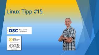 Linux Tipp 15 STDIN STDOUT und STDERR [upl. by Eirallih617]