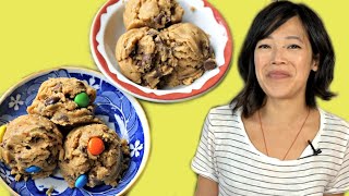 DIY Toll House EDIBLE Cookie Dough Recipe  Chocolate Chip amp Monster [upl. by Sirenay154]