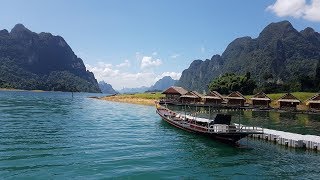 Khao Lak Thailand ein Tag auf dem Stausee im Khao Sok National Park  Absolut zu empfehlen [upl. by Eniowtna491]