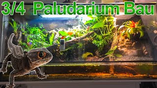 120x50x60 Paludarium Bau  Buschkrokodile  Teil 3  Epoxidharz  Beflockung [upl. by Neom830]