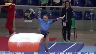 Sophia Weisberg 🇧🇷 VT EF 12975 2024 Junior Jesolo Trophy [upl. by Gorga620]