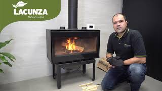 TUTORIAL Cómo encender una chimenea estufa o cocina de leña por LACUNZA [upl. by Sari263]