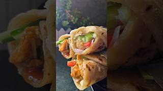 Paratha Roll  shawarma roll  homemade paratha roll🤤❤️ viral shorts [upl. by Adonis]