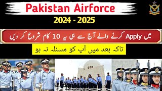 Pakistan Airforce Test Preparation  Paf jobs After Fsc Gdp AD CAE Complete details [upl. by Carlstrom941]