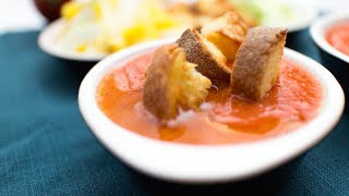 Como hacer Gazpacho Andaluz [upl. by Oilicec]