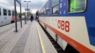 von Petzenkirchen nach Wieselburg mit ÖBB 5047 016 0 um kurz nach 1545 am 11102024 [upl. by Odyssey]