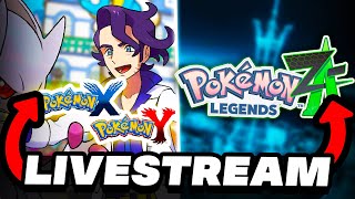 POKEMON LEGENDS ZA DISCUSSION amp FIRST TIME PLAYING POKEMON X AND Y [upl. by Warrenne218]