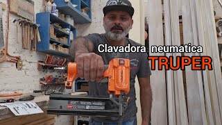 clavadora neumática truper ¿como funciona [upl. by Divadnhoj]