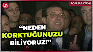 SON DAKİKA Ekrem İmamoğlu Ahmet Özere yapılan tutuklamaya sert tepki gösterdi [upl. by Brodench]