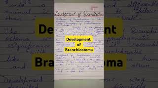 bsc botany assignment semester development herdmania branchiostomashortvideo youtubeshorts💫 [upl. by Alston]