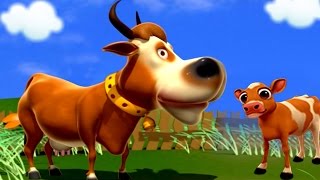 Cow Nursery Rhymes in Tamil  Animal Nursery Rhymes  Tamil Rhymes [upl. by Ozmo802]