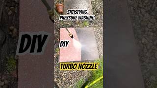 ASMR  Satisfying Pressure Washing  Turbo Nozzle asmr diy shorts [upl. by Rehpotsirk]