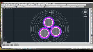 THREE CORE XLPE CABLE DRAWING [upl. by Eelamme724]