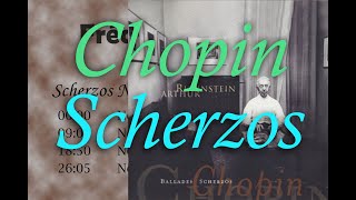 Chopin Scherzos Nos14Artur Rubinstein 1959 [upl. by Felise]