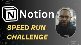 Notion Tutorial Notion Site Speed Run Challenge [upl. by Llecram]