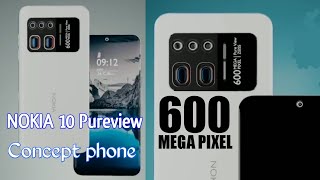 Nokia 10 PureView 2022 with 600MP Camera  concept phone [upl. by Kerred255]