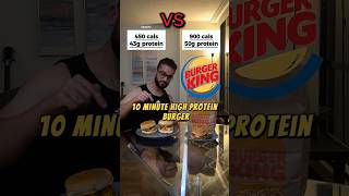 10 minute high protein burger [upl. by Nnayhs]