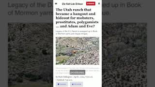 The Utah ranch that became a hangout and hideout for mobsters prostitutes and polygamists [upl. by Anidal]