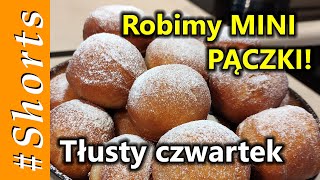 Jak robimy domowe mini pączki  Shorts 14 [upl. by Adelaja810]