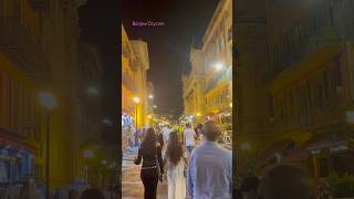 Evening vibes in Nice France nice europe france autumn travel holiday vacation shorts [upl. by Bonne]