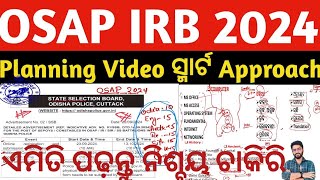 OSAP Planning Video 2024  Syllabus OSAP  OSAP IRB Complete Syllabus 2024 CGL Crack GovtExam [upl. by Eihcra726]