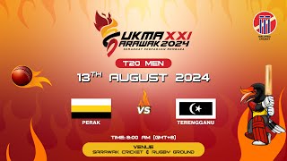 SUKMA XXI SARAWAK 2024  T20 MEN  PERAK vs TERENGGANU [upl. by Joacima134]