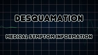 Desquamation Medical Symptom [upl. by Dhiman]