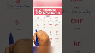 Aprendamos Símbolos Monetarios ✅ [upl. by Waxler]