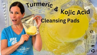 I Made The Viral Kojic Acid amp Turmeric Cleansing Pads [upl. by Otanutrof]