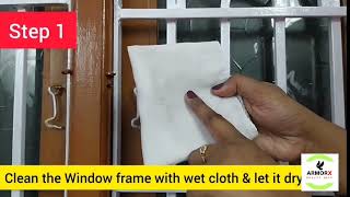 StepbyStep Guide for Installing ArmorX Mosquito Net on Your Windows  Easy and Effective DIY [upl. by Ydderf106]