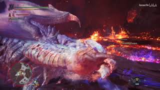 【MHW】魔物獵人 世界 炎妃龍 雙刀 3分33秒 [upl. by Drofnelg]